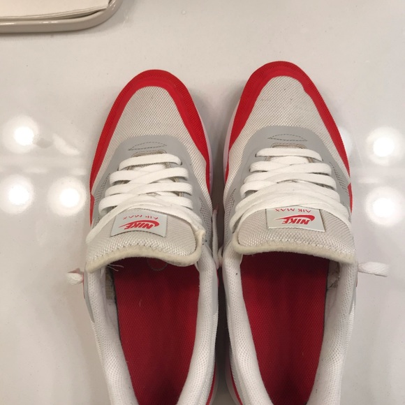 Nike Air Max Lunar 1 Challenge Red Size 10.5 - Picture 5 of 8